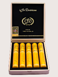 La Flor Dominicana Andalusian Bull Box of 10 cigars and La Flor Dominicana Oro Tubos Natural box of 5