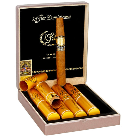 La Flor Dominicana Oro Chisel Tubos